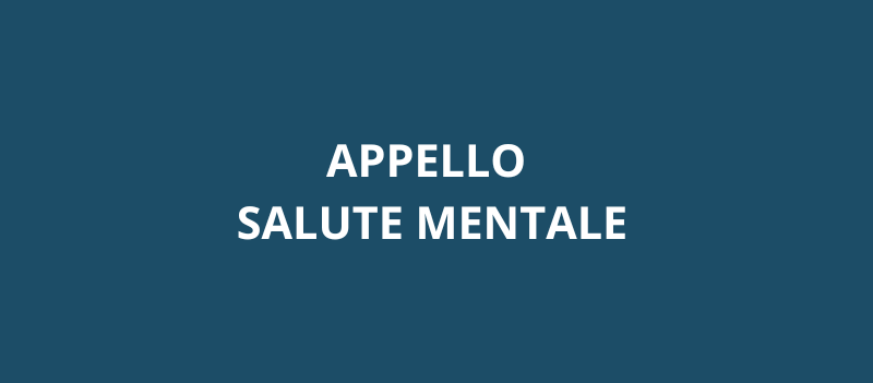 APPELLO SALUTE MENTALE