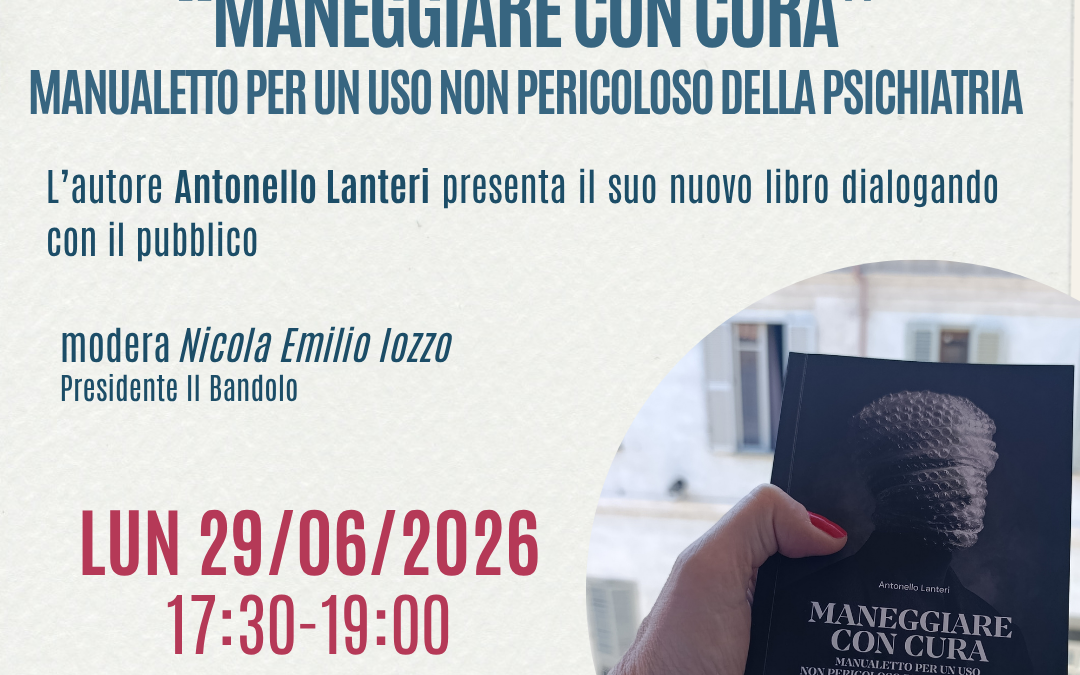 INCONTRO CON ANTONELLO LANTERI